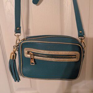 Noble McMillan Leather crossbody camera bag